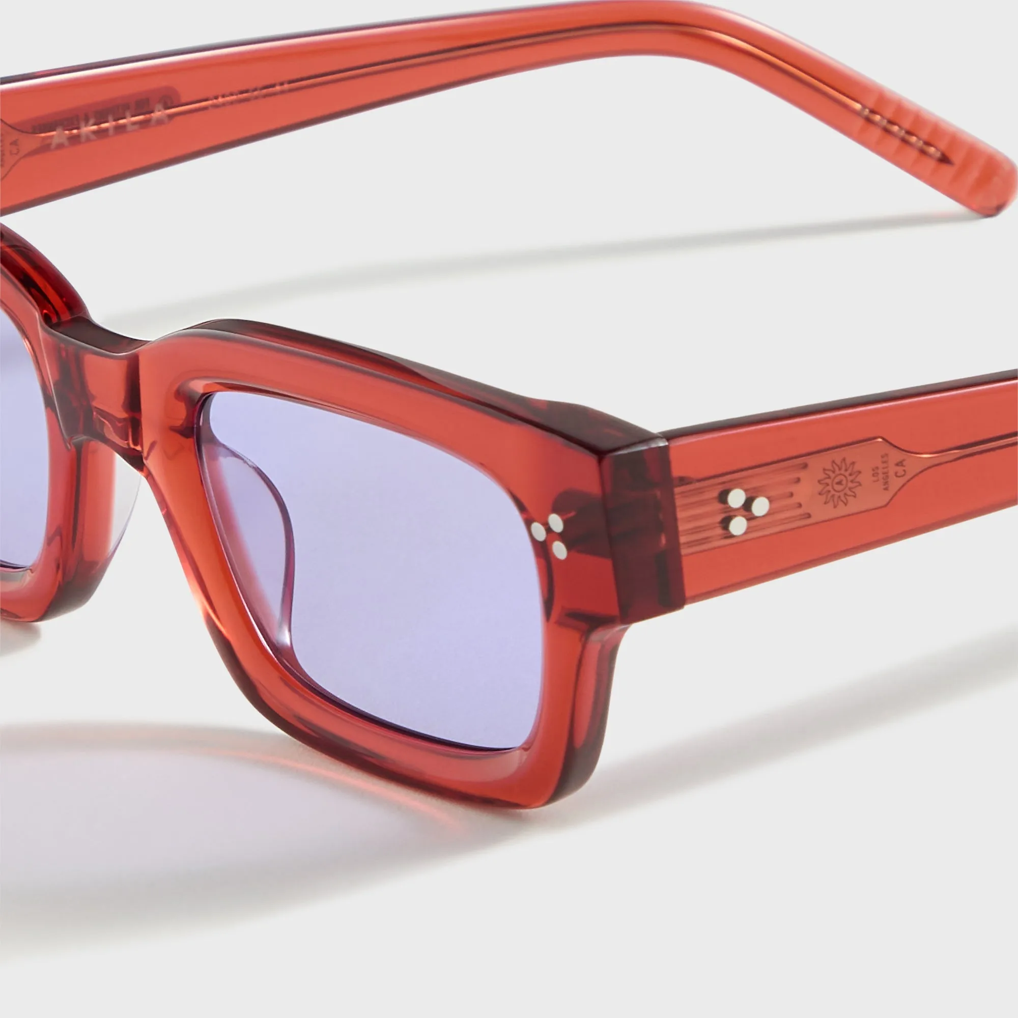 AKILA Syndicate Sunglasses - Red / Purple sold by Kith product image thumbnail 3