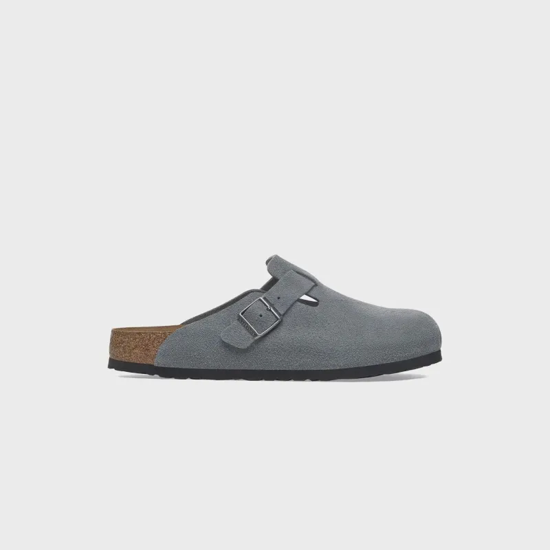 Birkenstock Boston - Basalt Gray sold by Kith