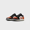 Nike Air Jordan 1 Low - Black / Starfish / White / Sail sold by Kith