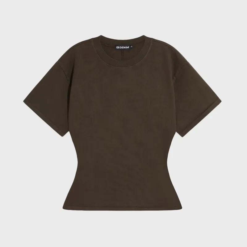 EB Denim Eero Tee - Saddle sold by Kith