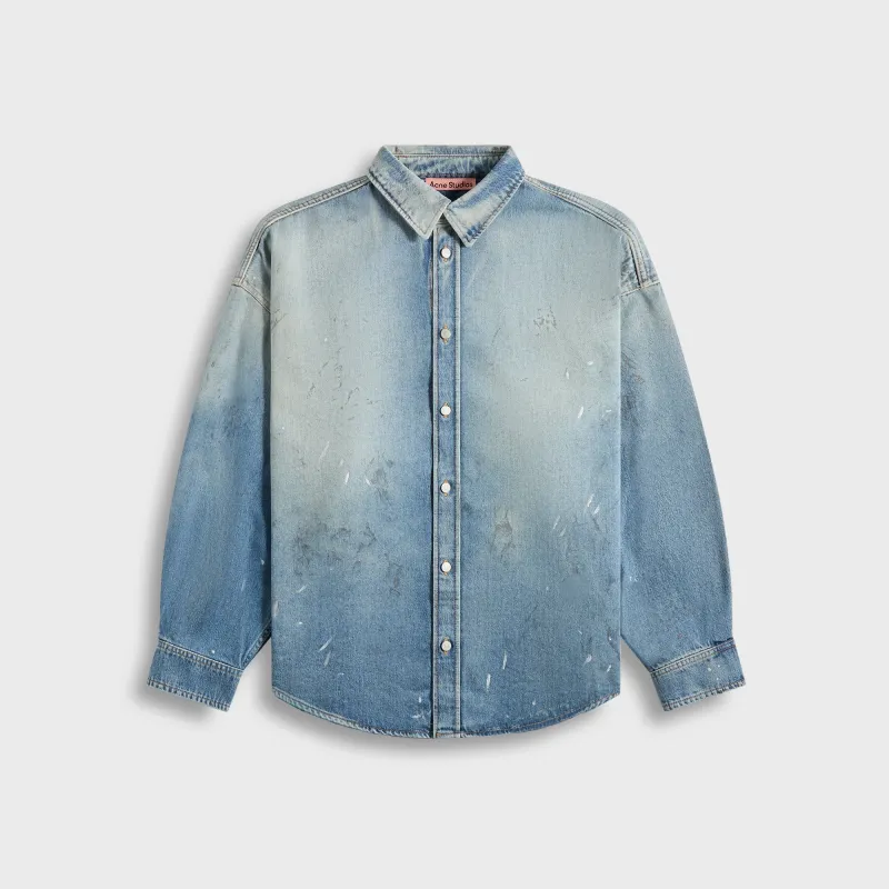 Acne Studios Denim Shirt - Light Blue sold by Kith