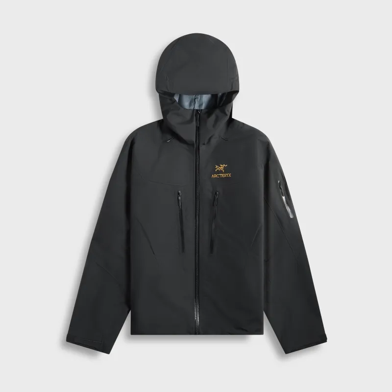 Arc'teryx Alpha SV Jacket - 24K Black sold by Kith