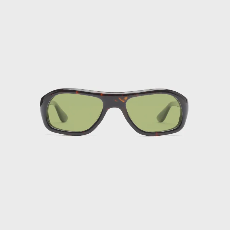 Port Tanger Gray - Myrrh Acetate / Olive Lens sold by Kith