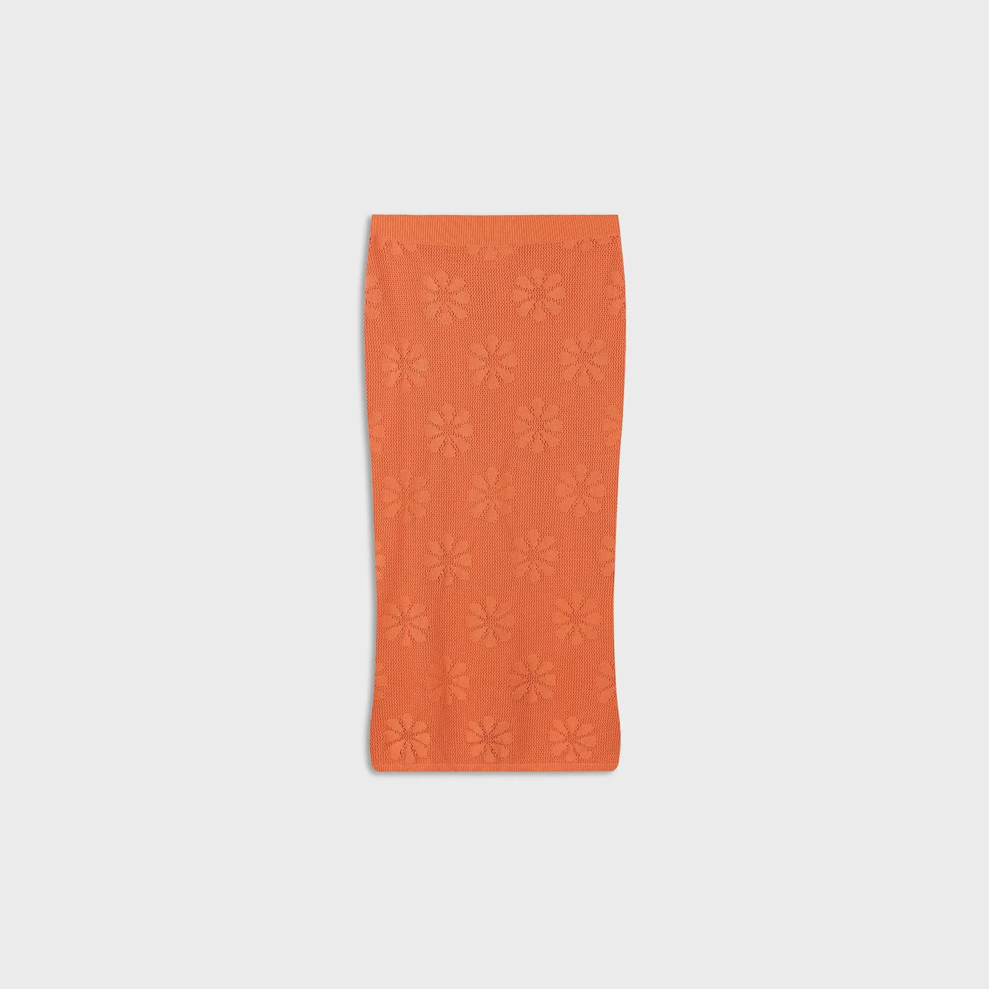 Asta Resort Bruna Crochet Skirt - Tangerine sold by Kith