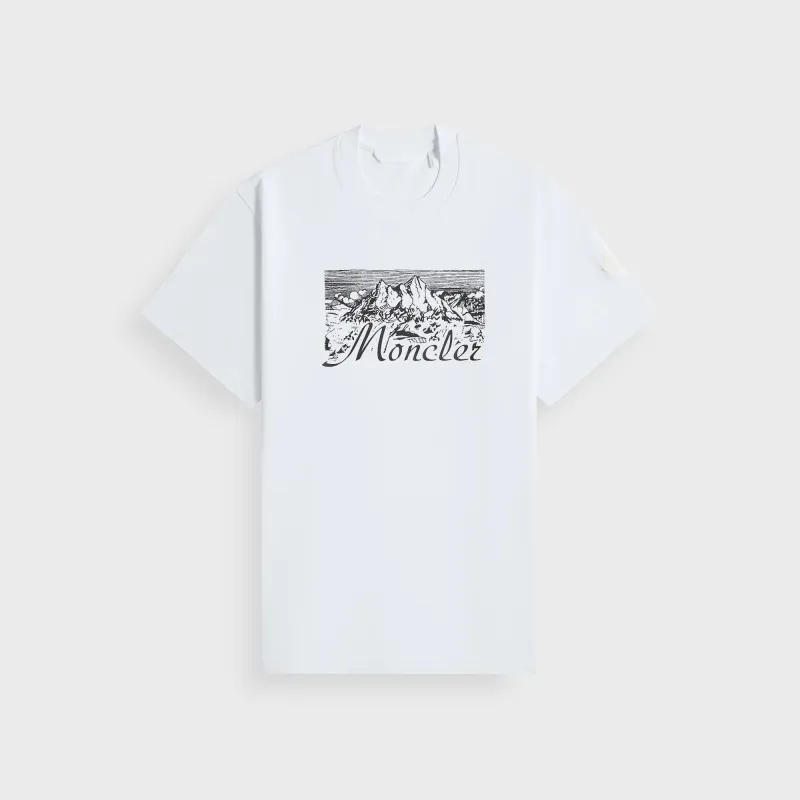 Moncler Tee - White sold by Kith