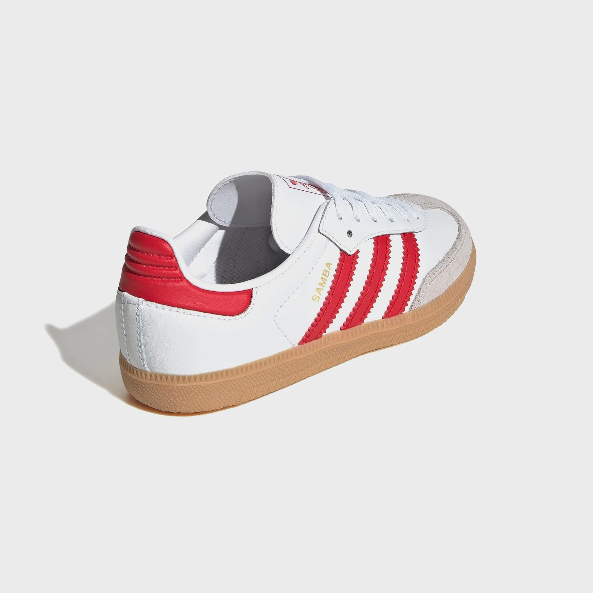 adidas PS Samba OG - White / Better Scarlet / Gum 3 sold by Kith product image thumbnail 5