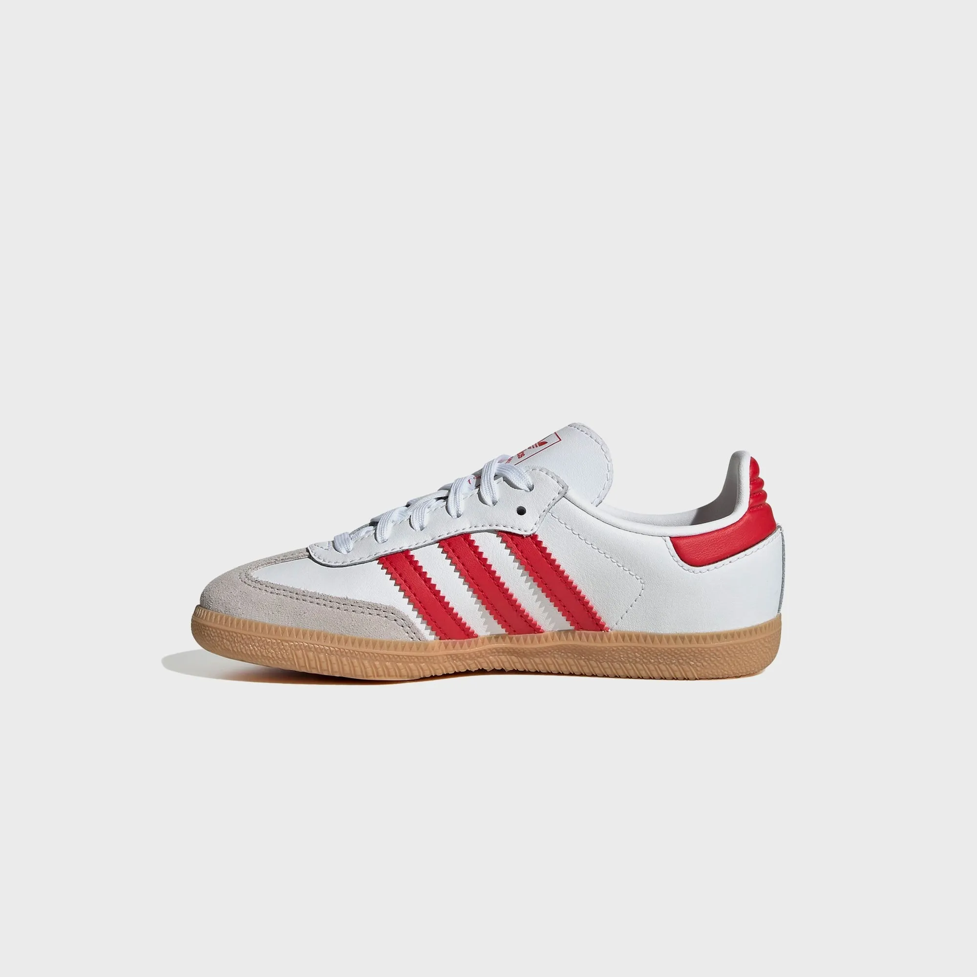 adidas PS Samba OG - White / Better Scarlet / Gum 3 sold by Kith product image thumbnail 3