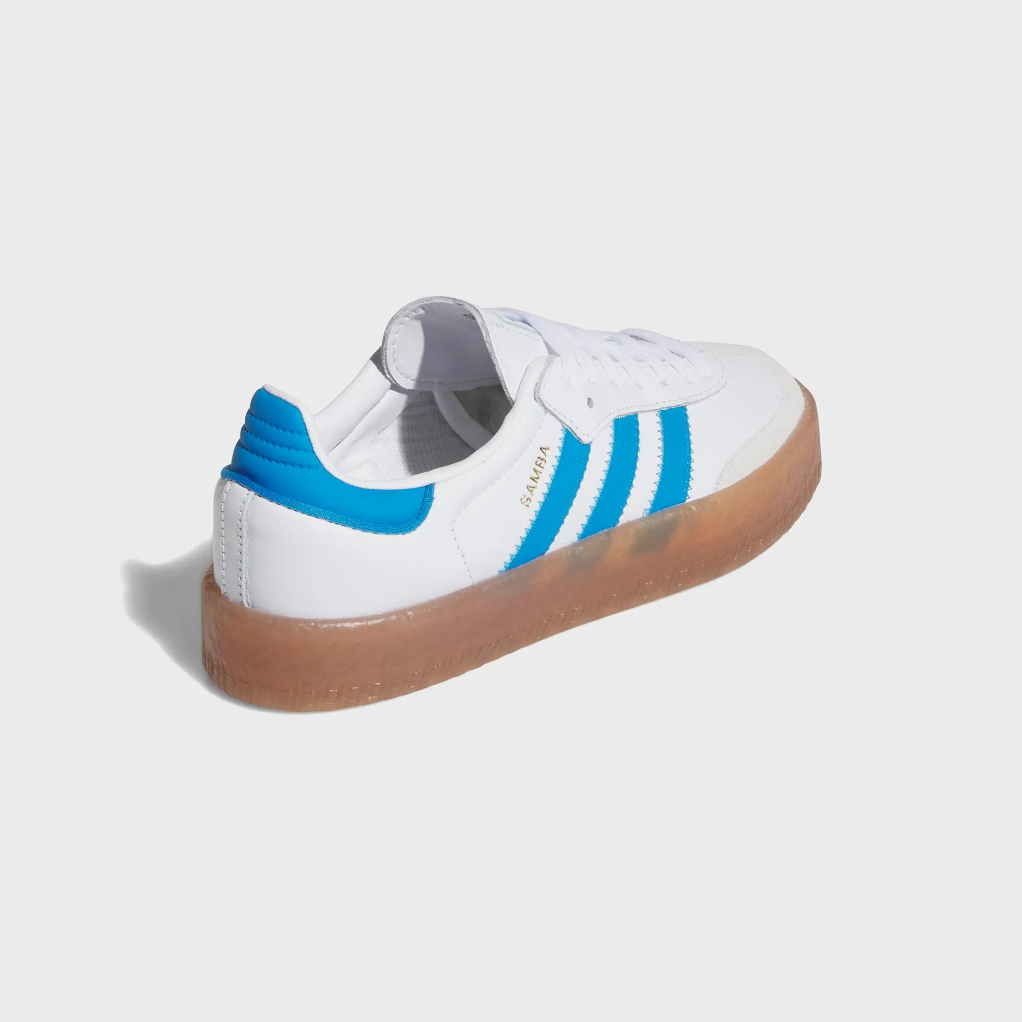 adidas Junior Sambae - White / Bright Blue / Gold Metallic sold by Kith product image thumbnail 5