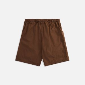 South2 West8 Belted C.S. Short Nylon Oxford - Brown | Parallel