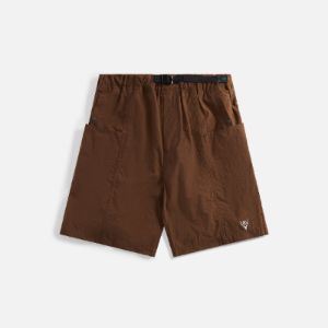 S cow short pants ブラウン THEREDTHREAD / ザレッドスレッド】S cow short pants