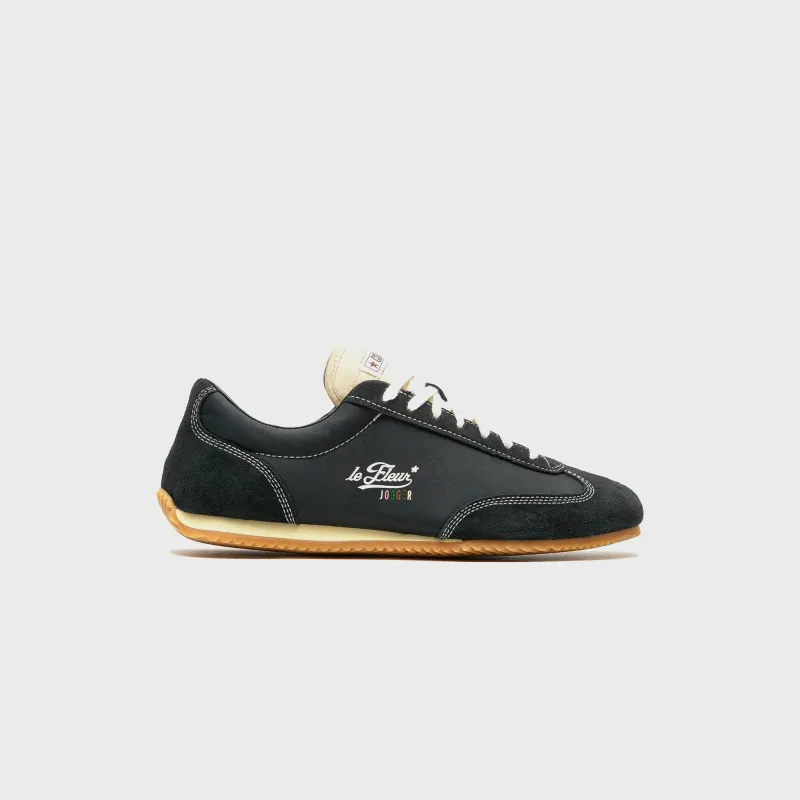 Converse x GOLF le FLEUR 1908 Suede Nylon Jogger - Tap Shoe / Phantom / Flan sold by Kith