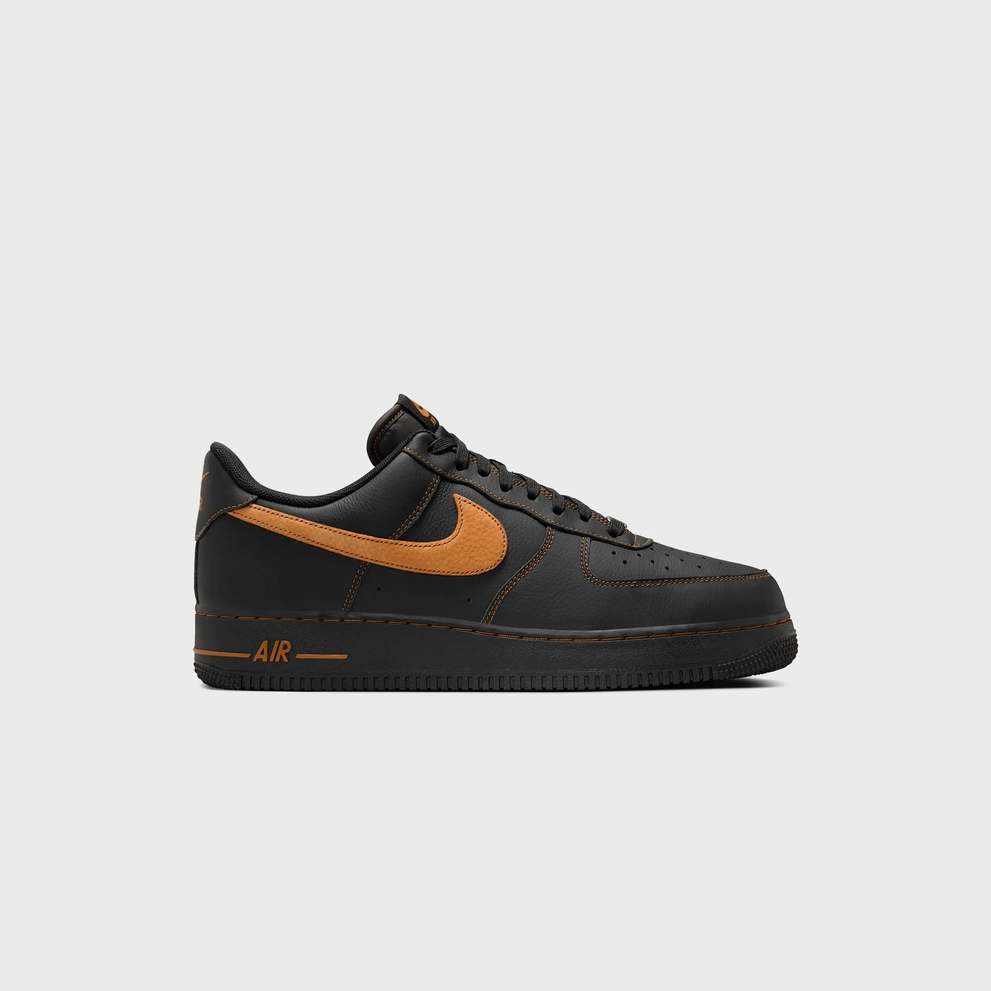 Nike Air Force 1 '07 LV8 - Black / Desert Ochre sold by Kith