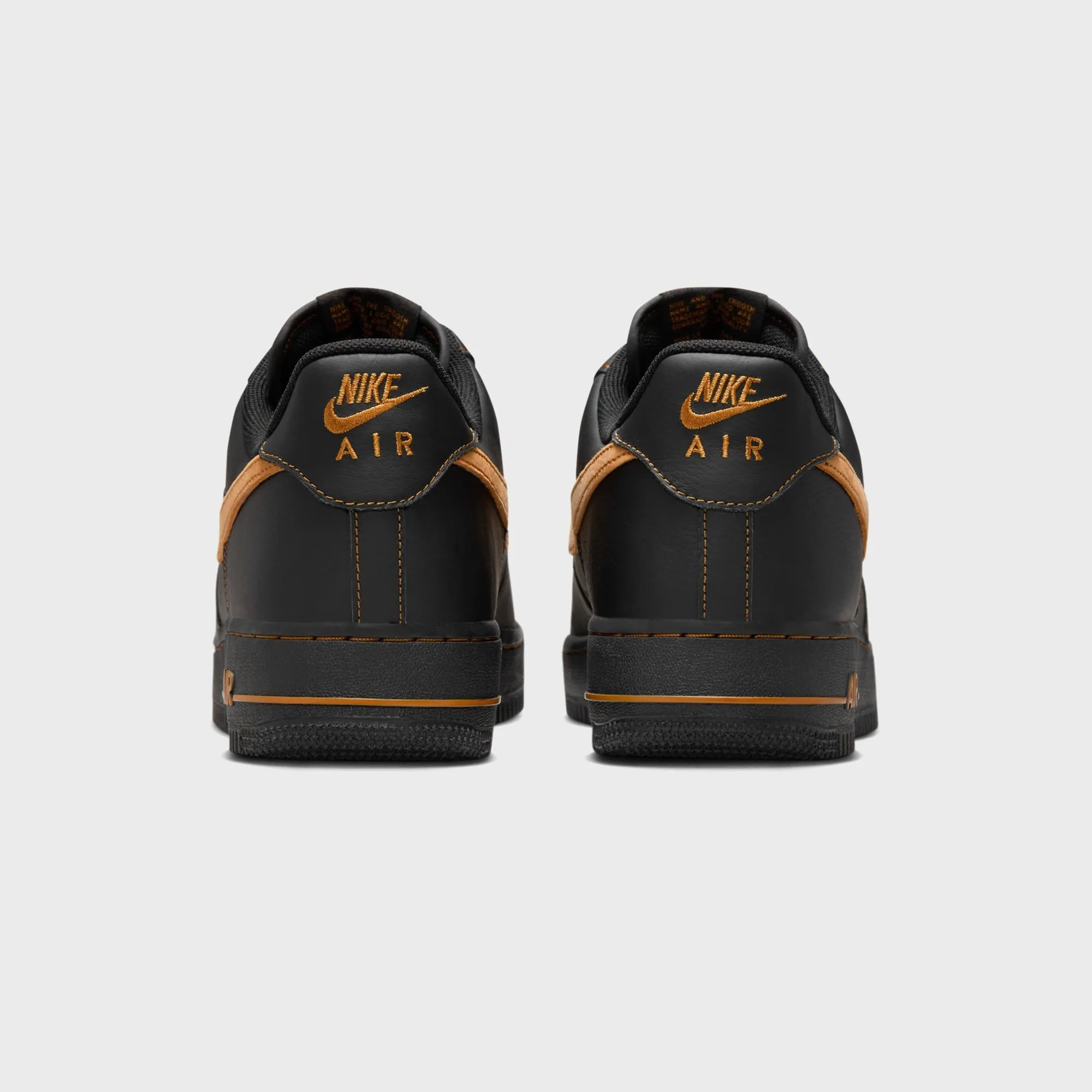 Nike Air Force 1 '07 LV8 - Black / Desert Ochre sold by Kith product image thumbnail 3
