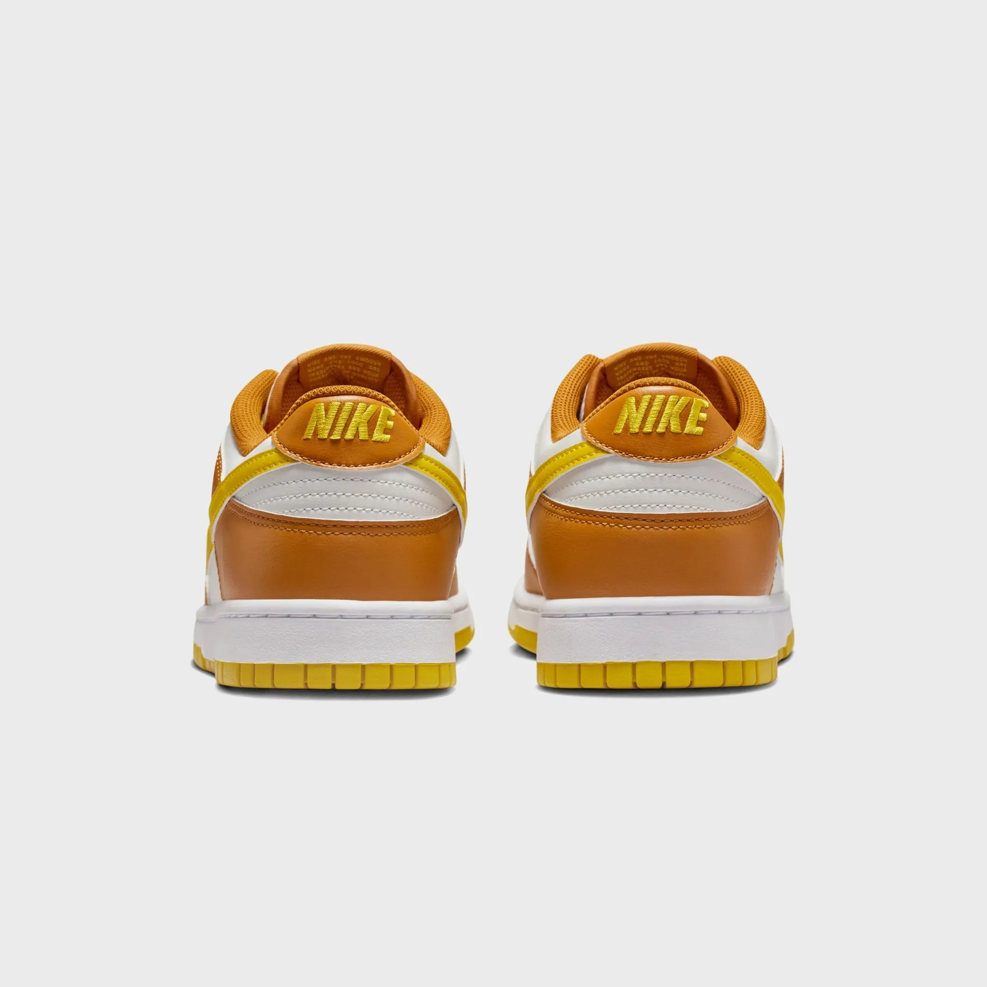 Nike Dunk Low Retro - Summit White / Bright Citron / Desert Ochre sold by Kith product image thumbnail 3