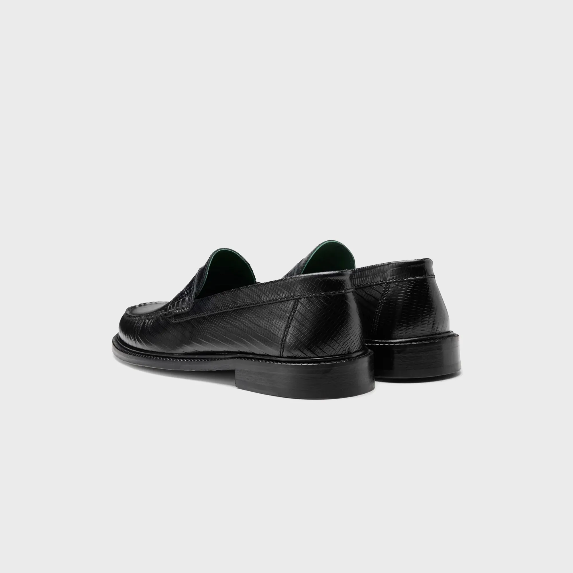VINNY's Yardee Mocassin Loafer - Black Lizard sold by Kith product image thumbnail 4