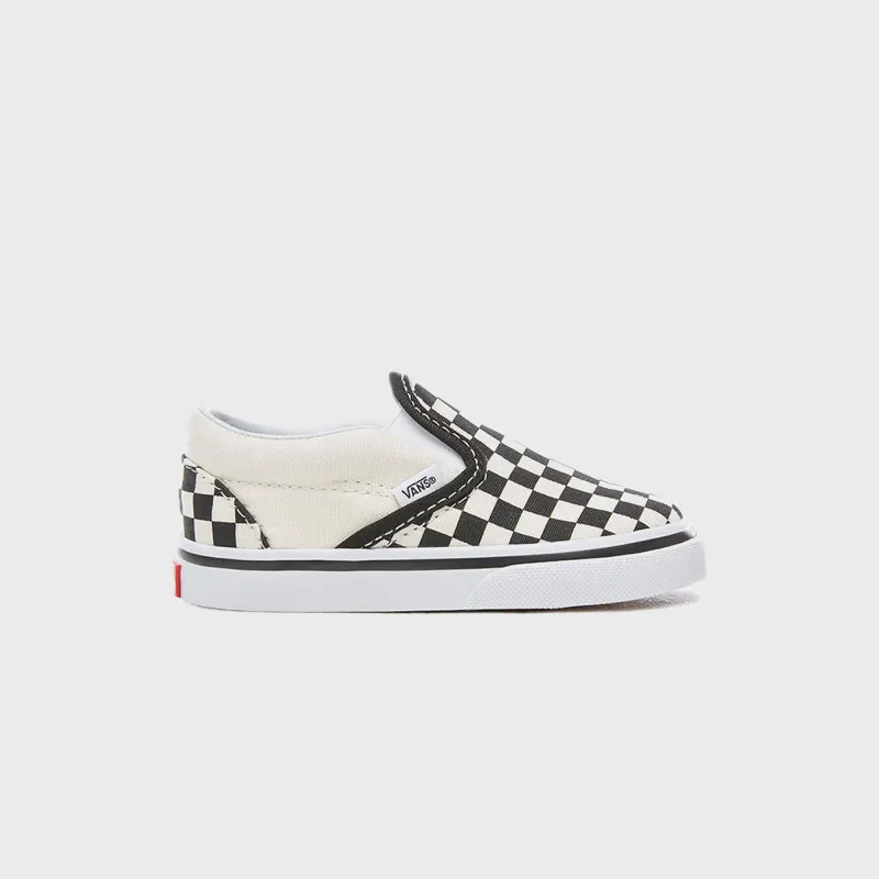 VANS TD Classic Slip-On - Black / White / Checkerboard sold by Kith