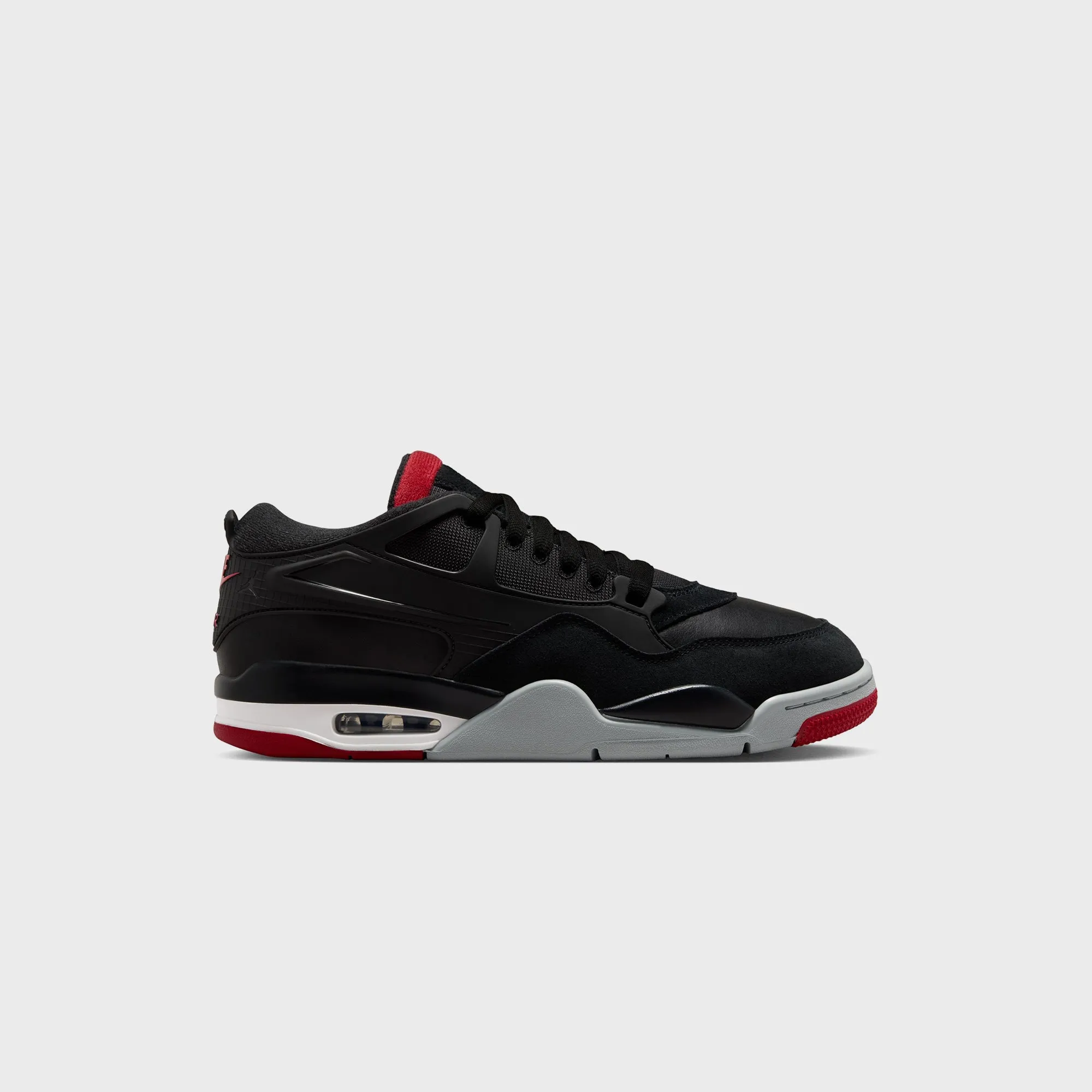 Jordan Air Jordan 4 RM - Black / Varsity Red / Wolf Grey / White sold by Kith
