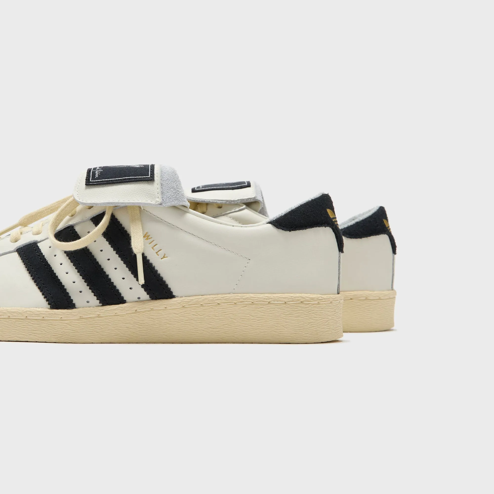 adidas x Willy Chavarria Jabbar Low - Off White / Core Black / Warm Vanilla sold by Kith product image thumbnail 3