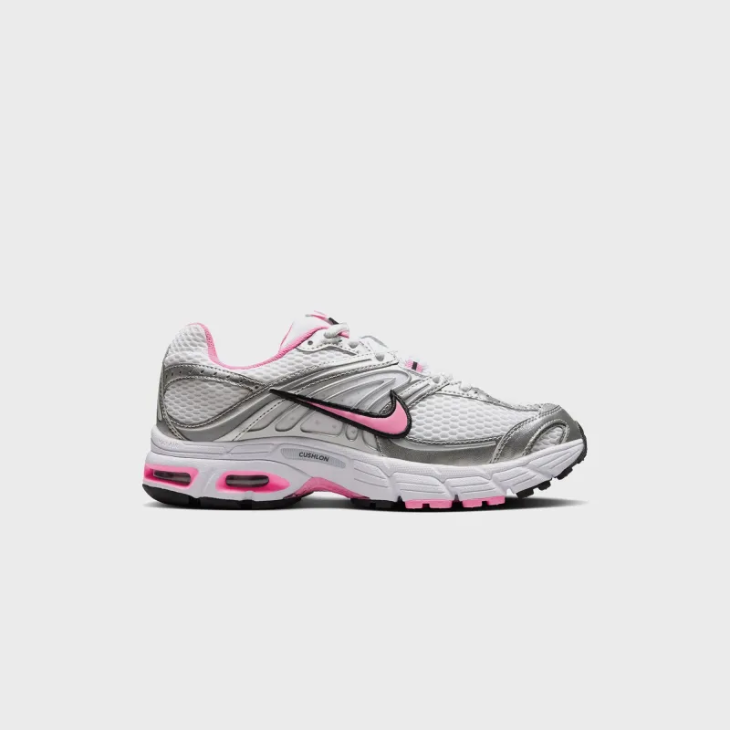 Nike WMNS Air Max Moto 2K - White / Pink Spell / Metallic Silver / Black sold by Kith