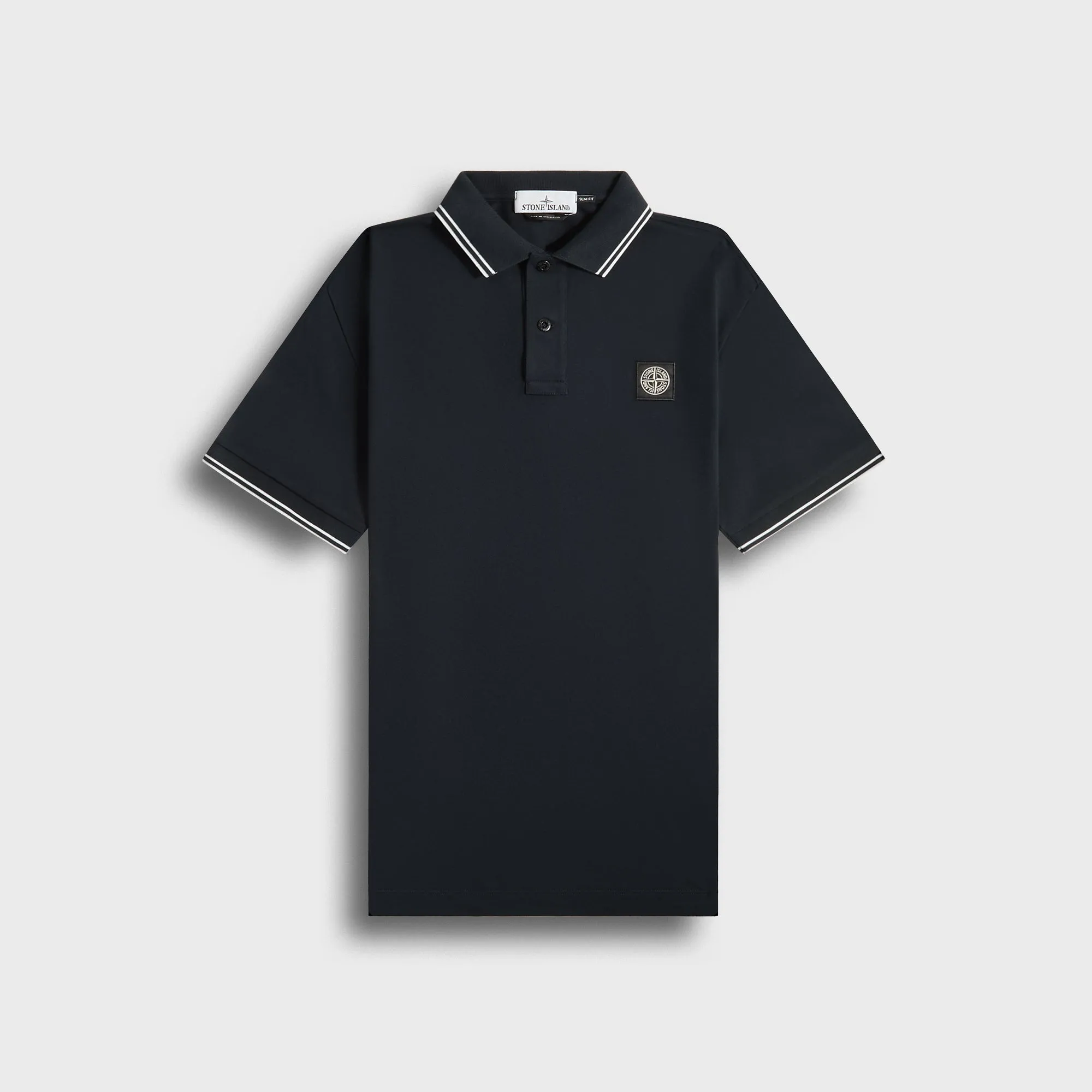 Stone Island Polo - Navy Blue sold by Kith