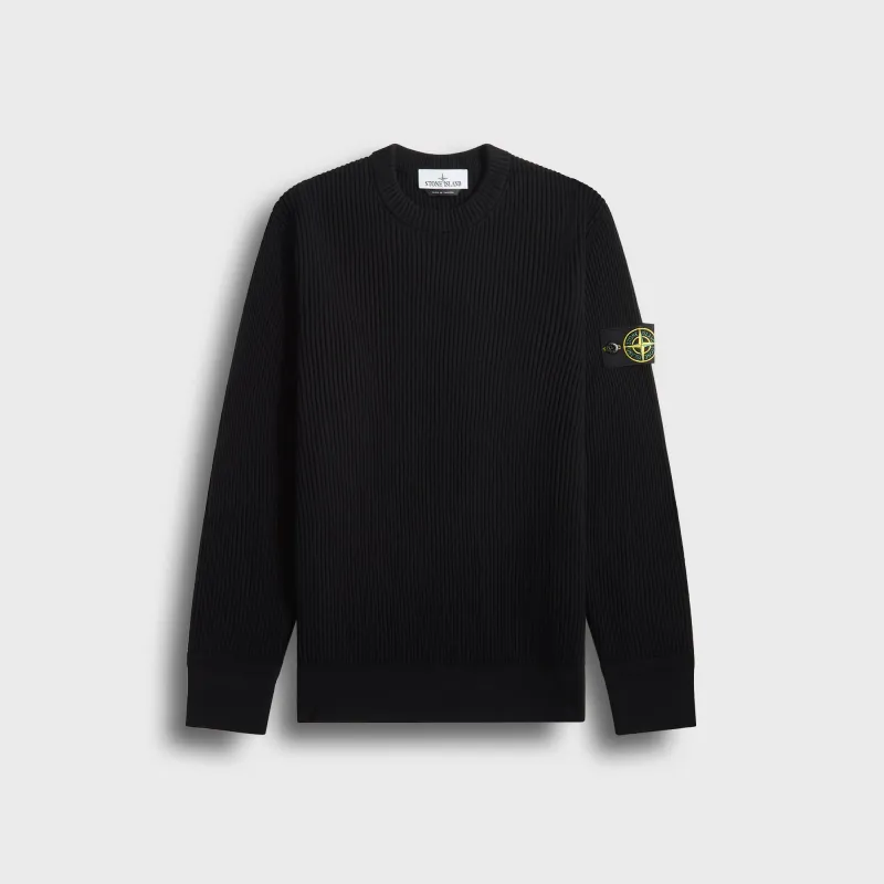 Stone Island Crew Neck - Black sold by Kith