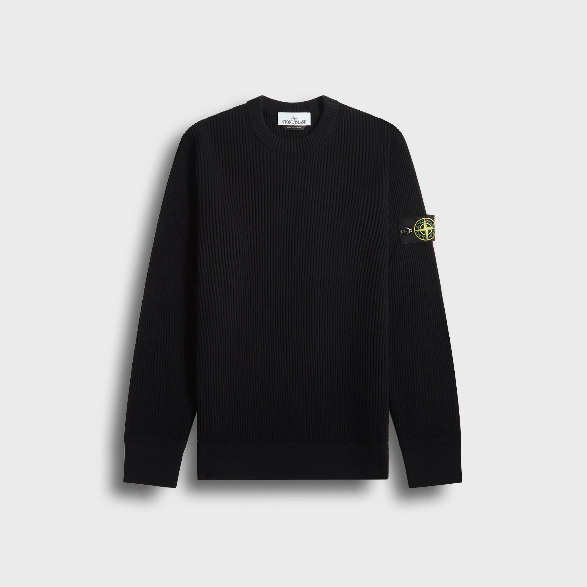 Stone Island Crew Neck - Black sold by Kith