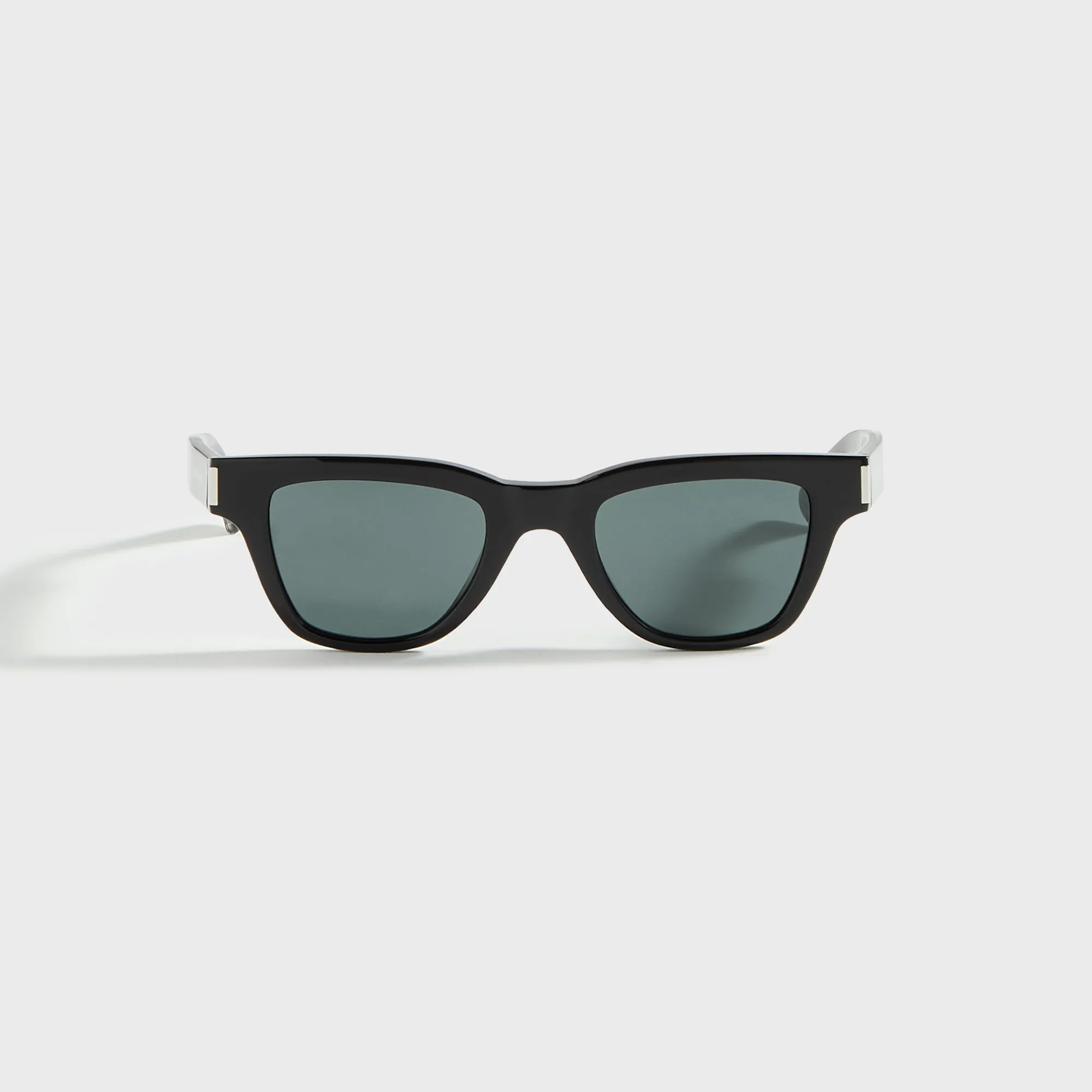 Saint Laurent Square Frames - Black sold by Kith