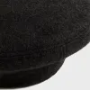 Lemaire Oversized Beret - Black sold by Kith