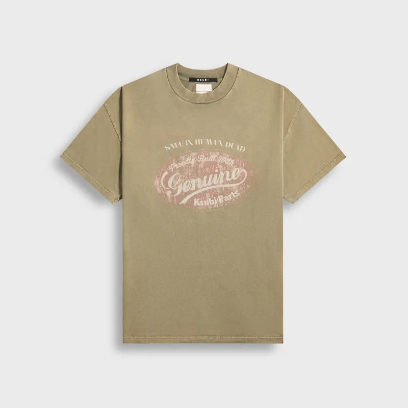 Ksubi Spare Ekcess Tee - Militant Green sold by Kith
