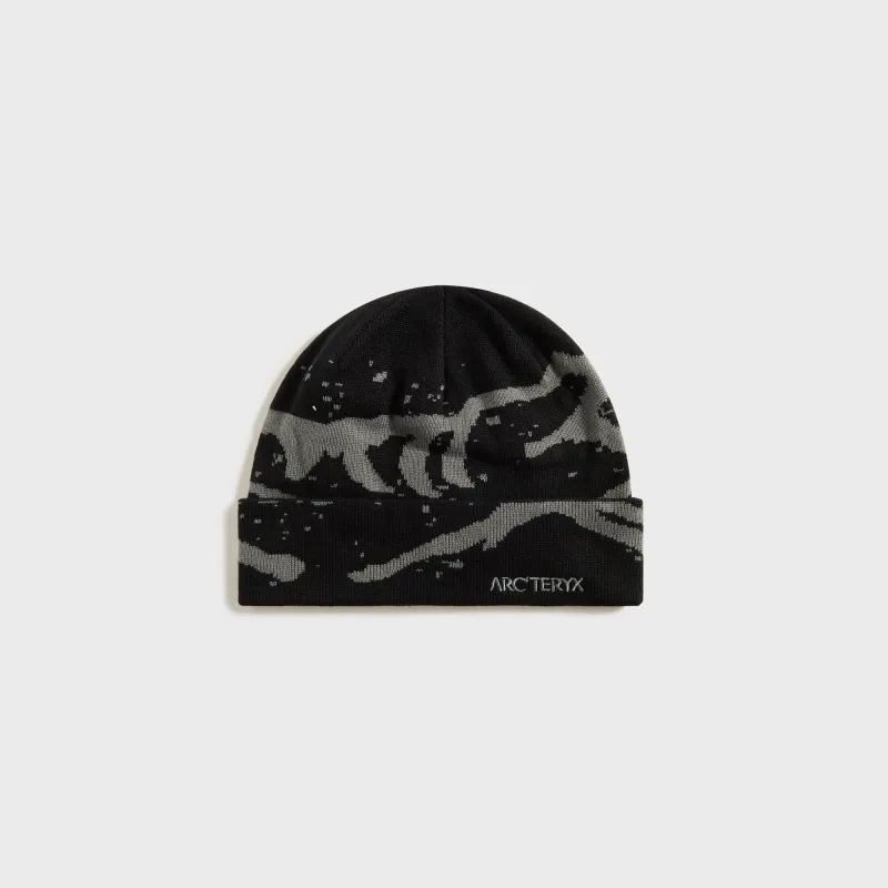 Arc'teryx Grotto Toque - Black / Void sold by Kith