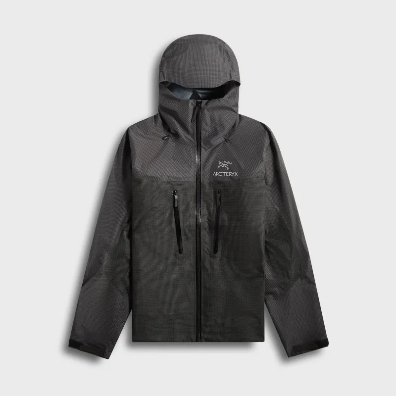 Arc'teryx Alpha Jacket - Graphite / Black sold by Kith
