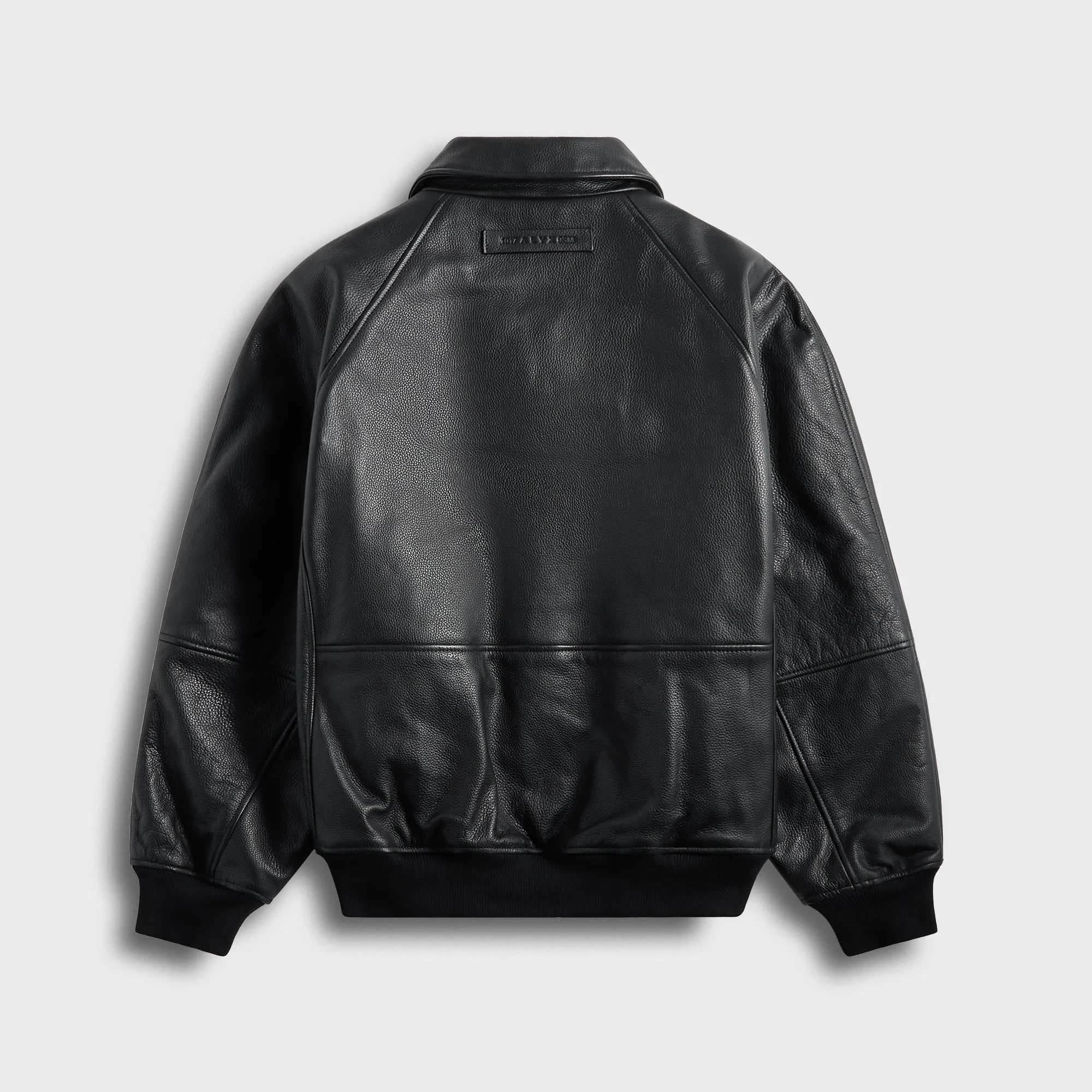 ALYX 9SM Leather Varsity Jacket - Black sold by Kith product image thumbnail 2