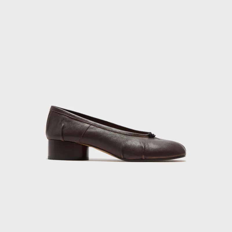 Maison Margiela Tabi Ballerina H30 - Moka sold by Kith
