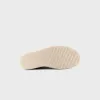 Rick Owens Scarpe In Pelle Low Sneaks - Black / Milk / Milk sold by Kith