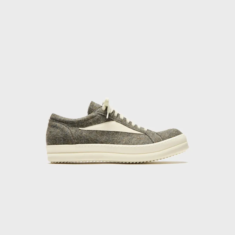 Rick Owens Scarpe Vintage Sneakers - Bosco / Milk / Milk sold by Kith