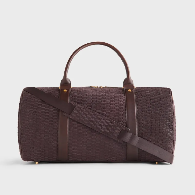 Kith Monogram Suede Traveler K55 Bag - Incognito sold by Kith