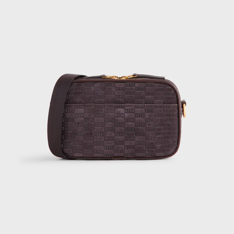 Kith Monogram Suede Crosswalk K20 Bag - Incognito sold by Kith