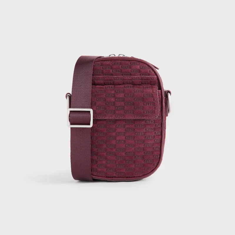 Kith Kith Utility Crossbody in Saffiano Leather - Black