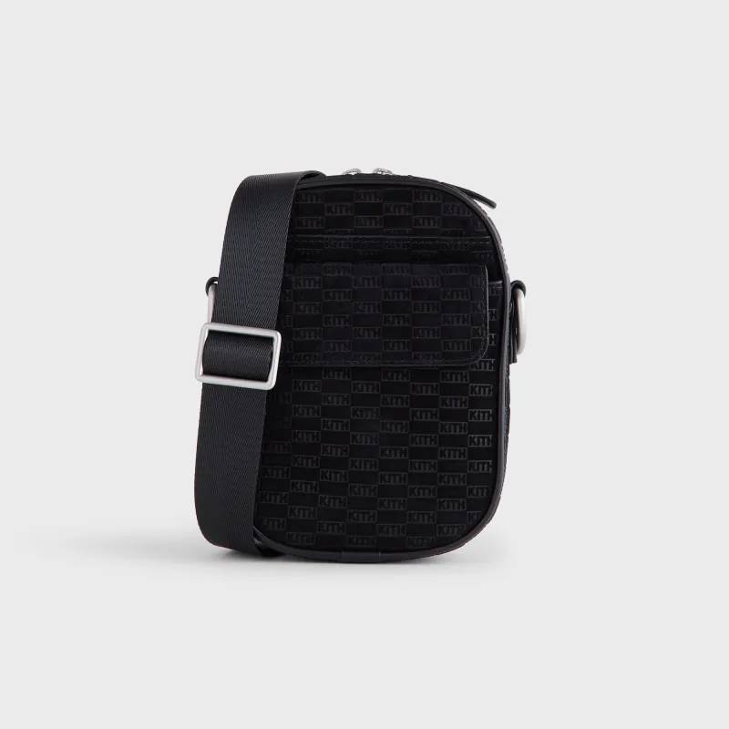 Kith Kith Utility Crossbody in Saffiano Leather - Black