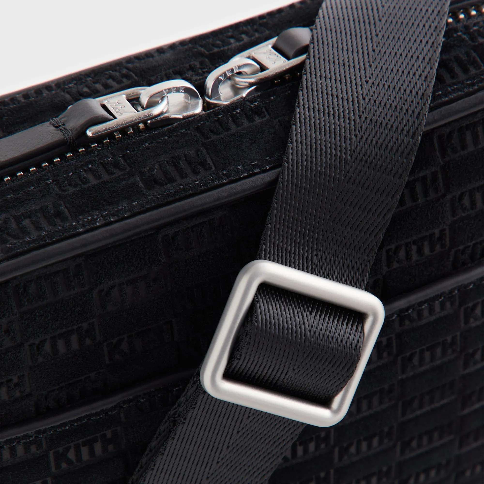 Kith Monogram Suede Crosswalk K20 Bag - Black sold by Kith product image thumbnail 3