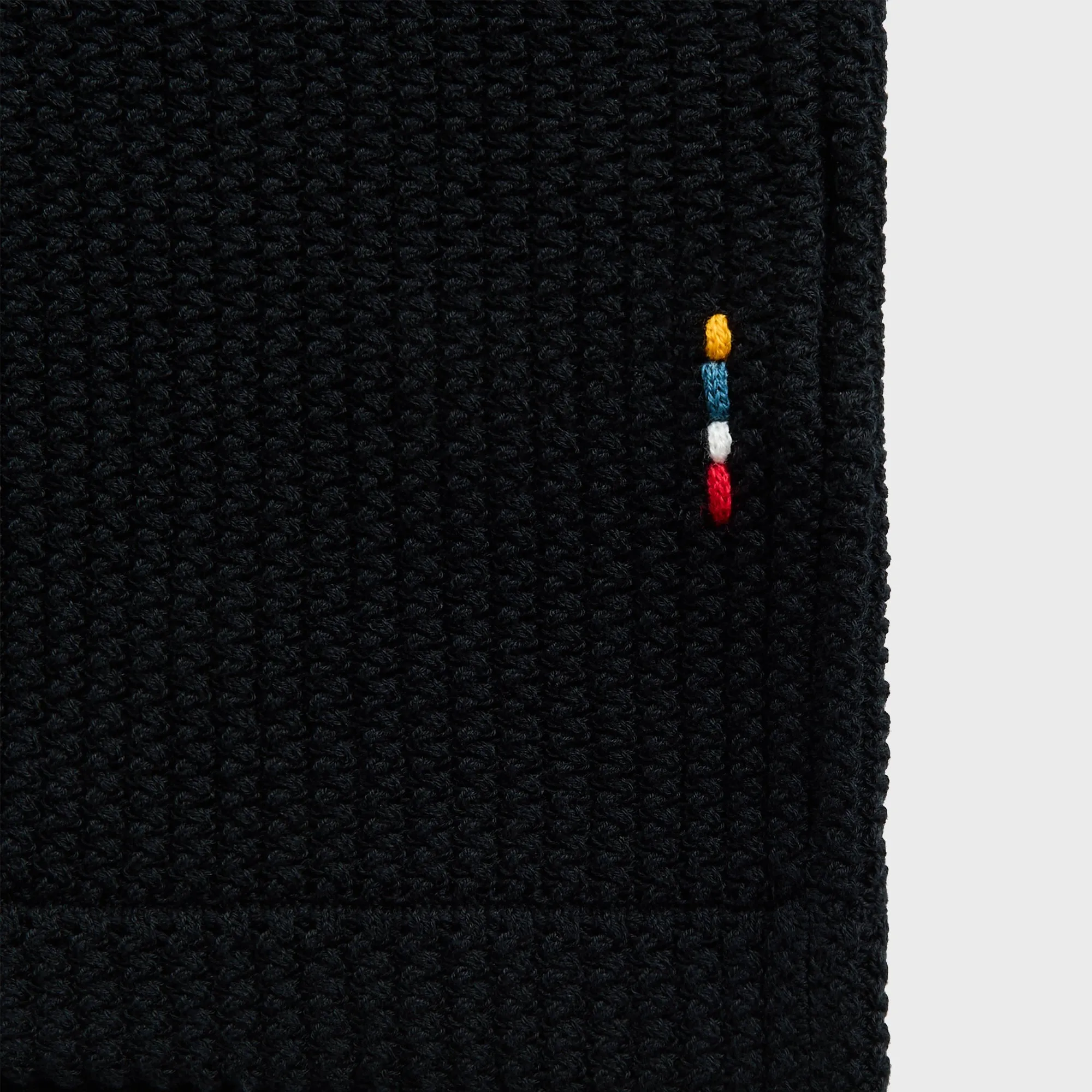 Orlebar Brown Tiernan Chevron Crochet Shirt - Night Iris sold by Kith product image thumbnail 3