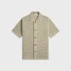 Orlebar Brown Thomas Shirt - Light Herbal Green sold by Kith