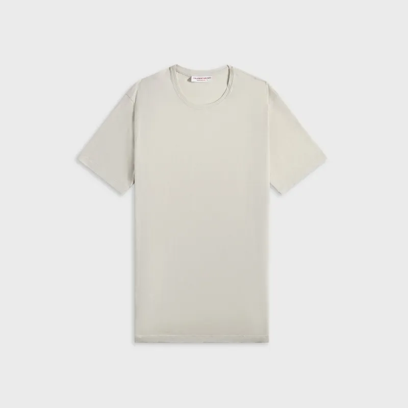 Orlebar Brown Ob-T Lux Merino Tee - Cashew sold by Kith