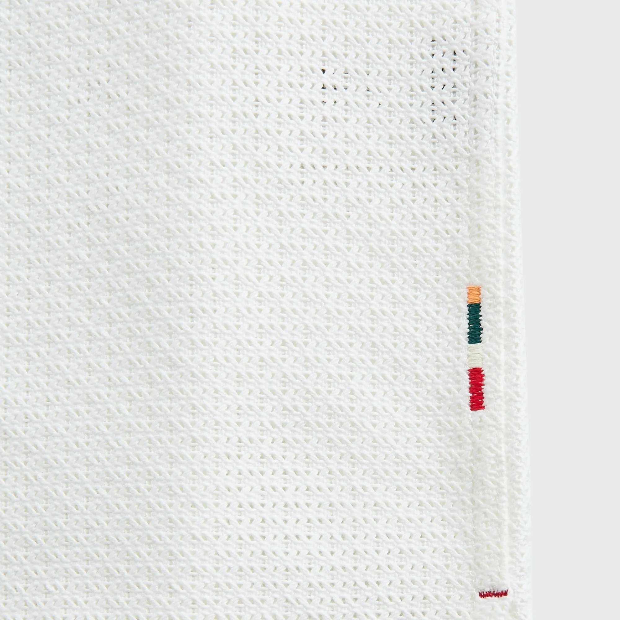 Orlebar Brown Maitan Open Weave Shirt - Cloud sold by Kith product image thumbnail 3