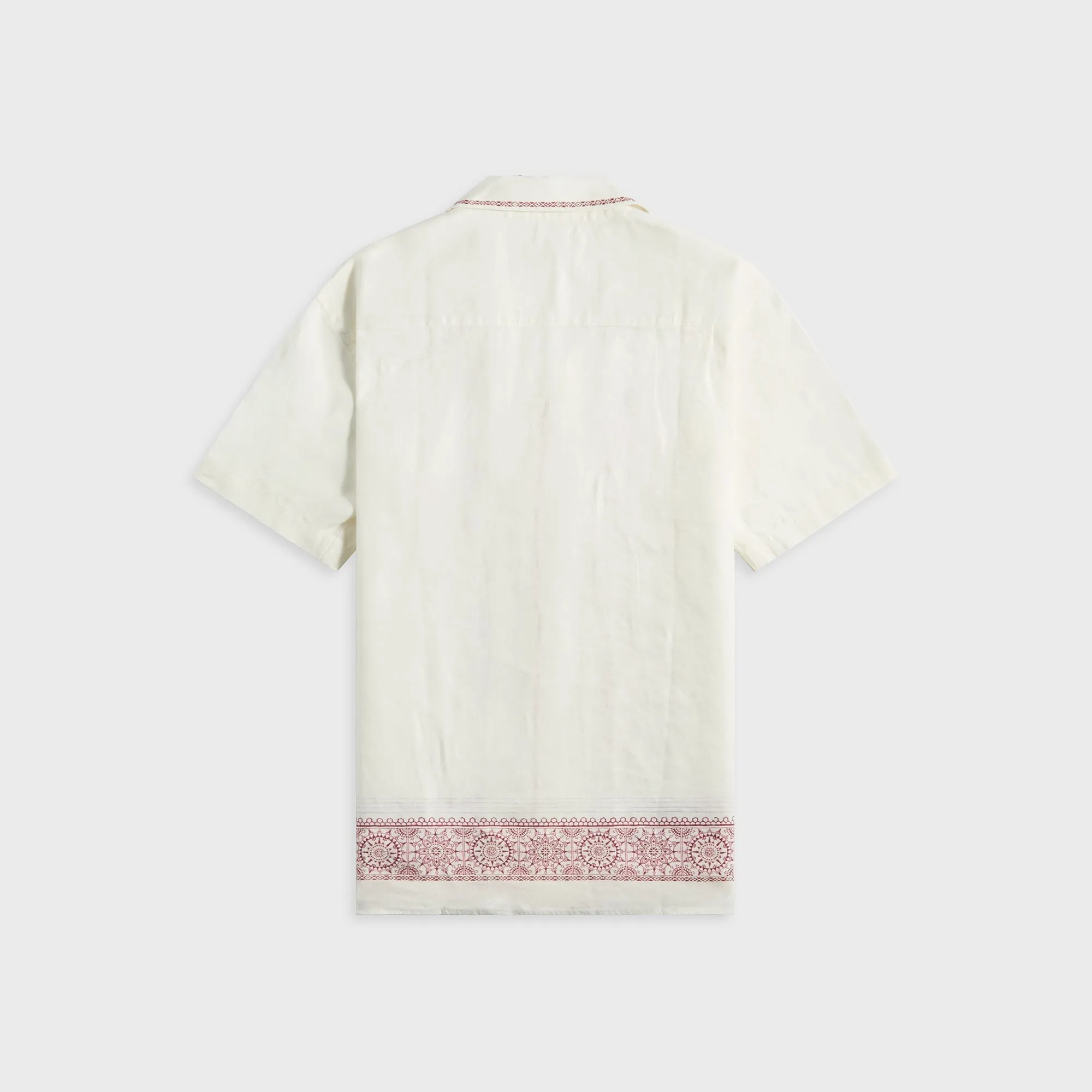 Orlebar Brown Maitan Linen Alchemy Shirt - Dark Ruby sold by Kith product image thumbnail 2