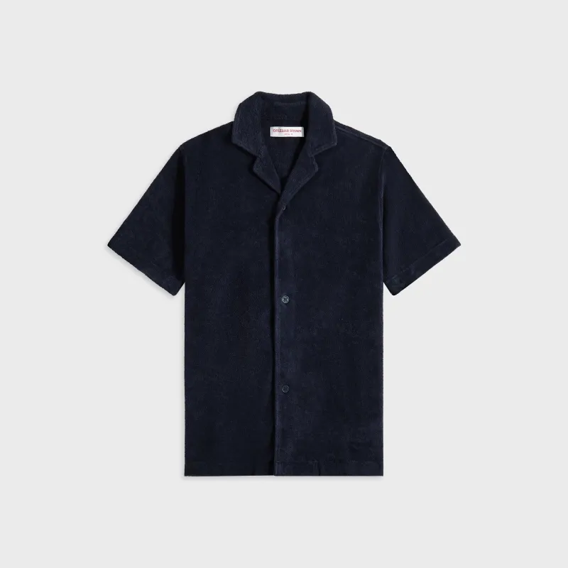 Orlebar Brown Howell Shirt – Night Iris sold by Kith