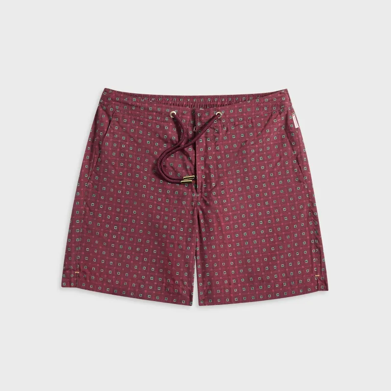 Orlebar Brown Bulldog Drawcord Solstice Short - Damson sold by Kith