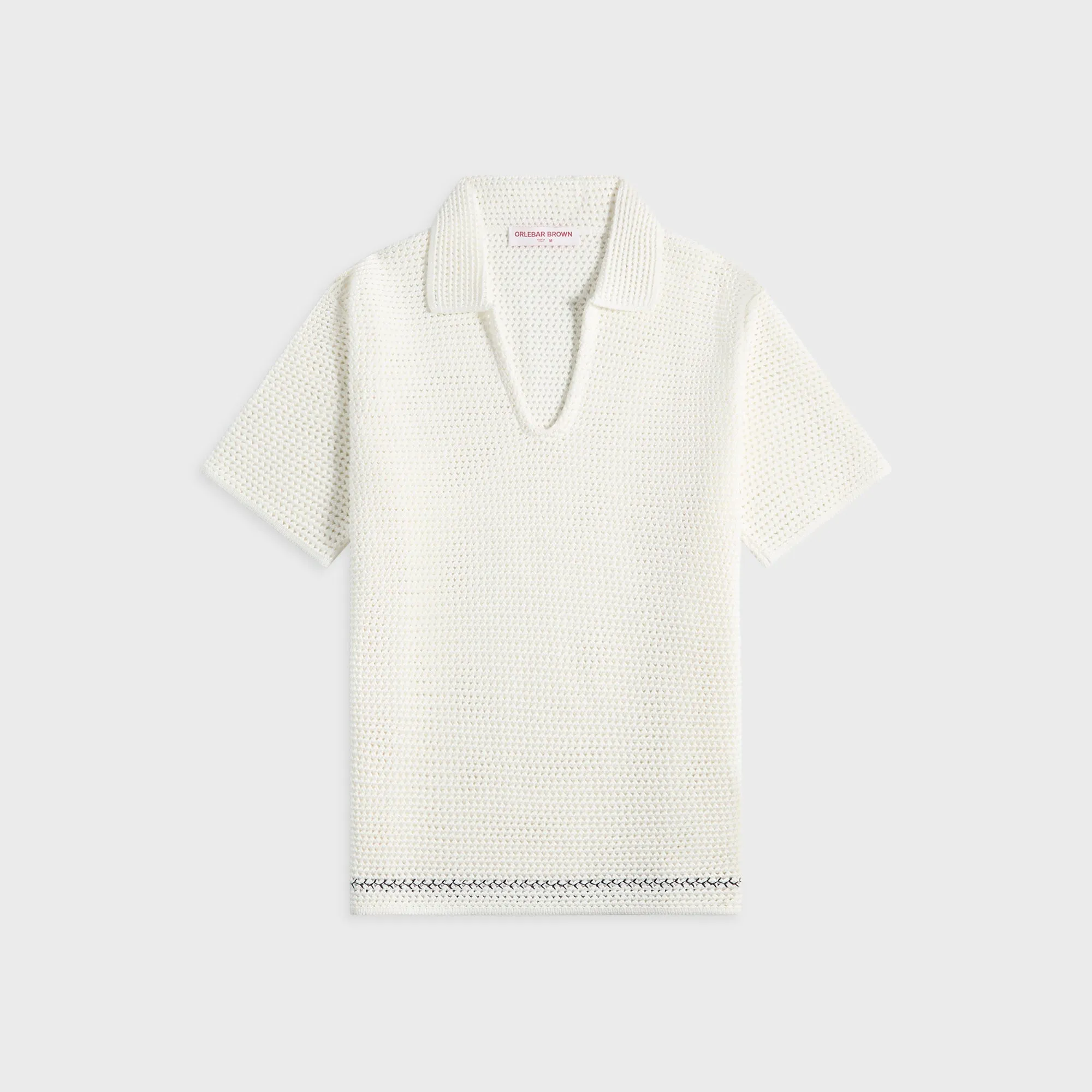 Orlebar Brown Batten Stitch Shirt - Sea Mist / Night Iris sold by Kith product image thumbnail 4