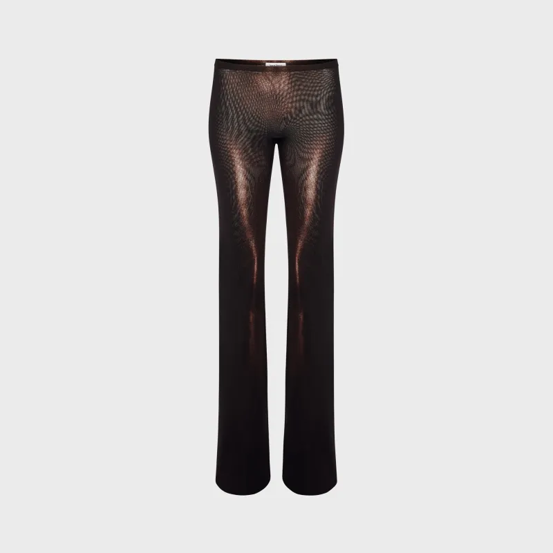 Jean Paul Gaultier Printed Body Dust Trouser - Black / Brown made by Jean Paul Gaultier