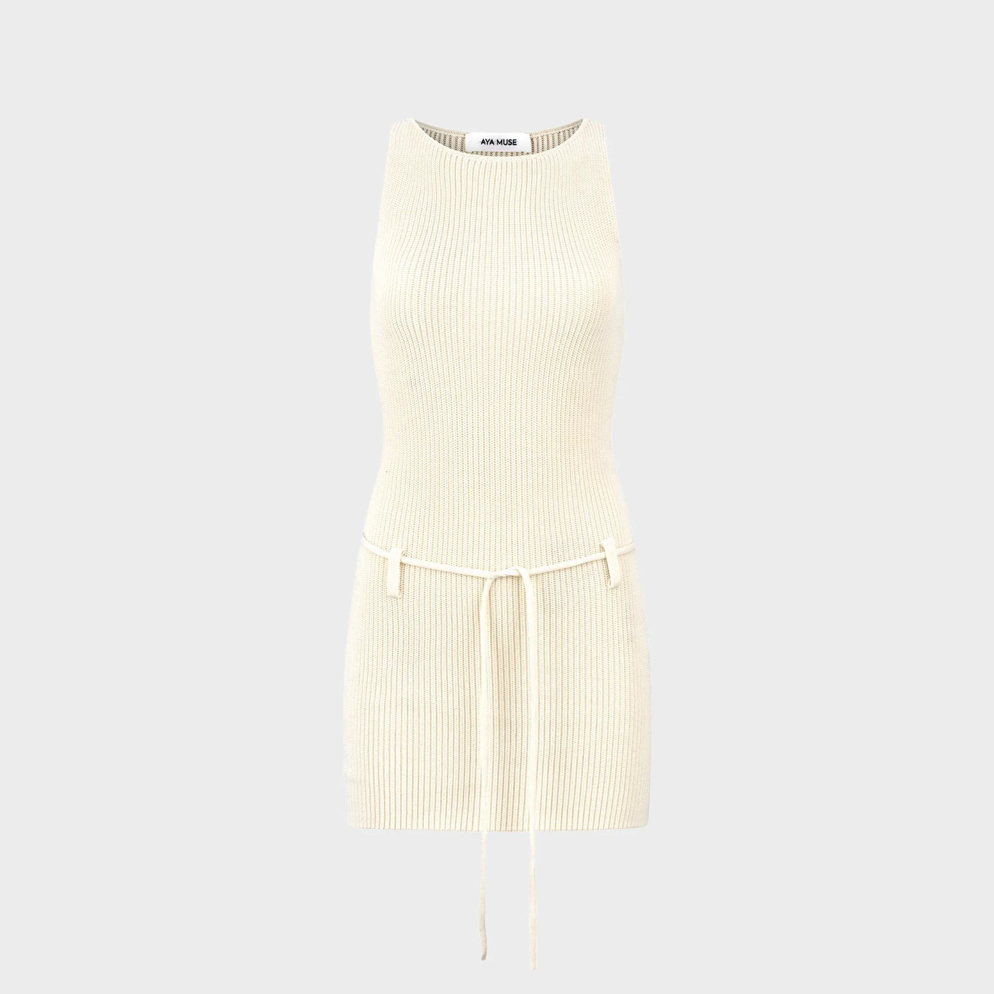 Aya Muse Zeal Mini Dress - Cloud sold by Kith